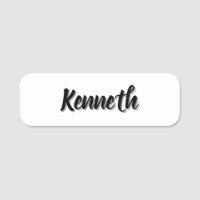 Nom de Kenneth Mens,
