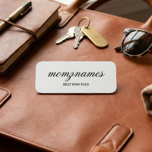 Porte-nom Nom de la calligraphie personnalisée de la meilleu