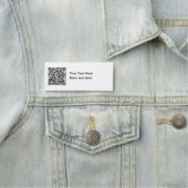 Porte-nom Nom des informations de code QR du budget (En situation)