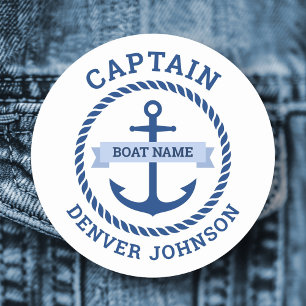 Porte-nom Nom du bateau-frontière de la corde d'ancrage du c