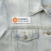 Porte-nom Nom du logo Titre Personnel simple Employé (En situation)