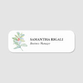 Porte-nom Nom Modèle de balise Noël (Devant)