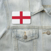 Porte-nom Nom patriotique avec drapeau d'Angleterre (En situation)