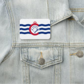 Porte-nom Nom patriotique avec drapeau de Cincinnati (En situation)