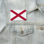 Porte-nom Nom patriotique avec drapeau de l'Alabama, USA (En situation)