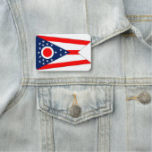 Porte-nom Nom patriotique avec drapeau de l'Ohio (En situation)