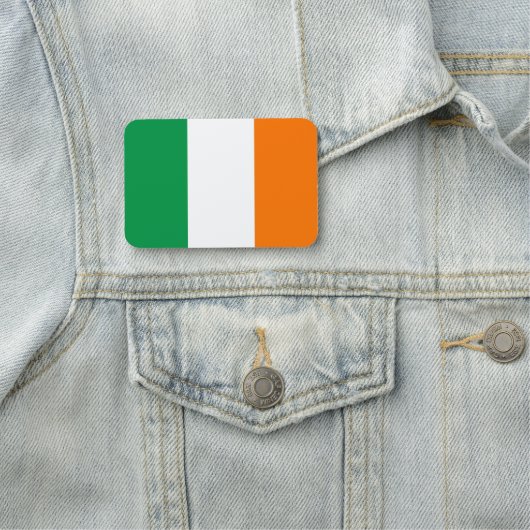 Porte-nom Nom patriotique avec drapeau d'Irlande (En situation)