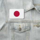 Porte-nom Nom patriotique avec drapeau du Japon (En situation)