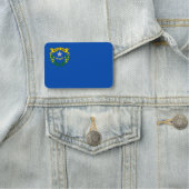 Porte-nom Nom patriotique avec drapeau du Nevada (En situation)