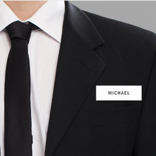 Porte-nom Nom personnalisé de l'employé professionnel