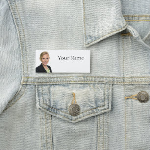 Porte-nom NOUVEAUTÉ ! Balise de nom - Rectangle de 3 po X 1,