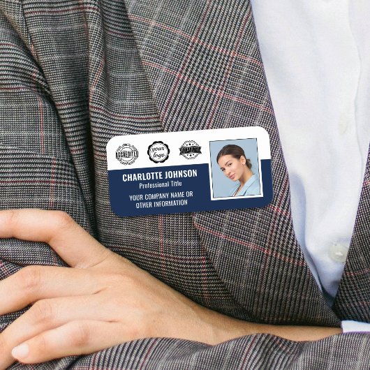 Porte-nom Numéro d'accréditation de l'entreprise de l'employ