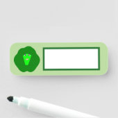 Porte-nom Odeur Noël Bruxelles Sprout (En situation)