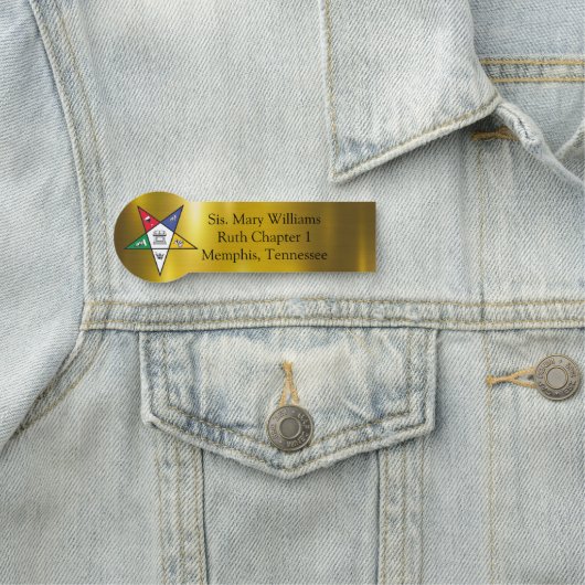 PORTE-NOM OES (En situation)