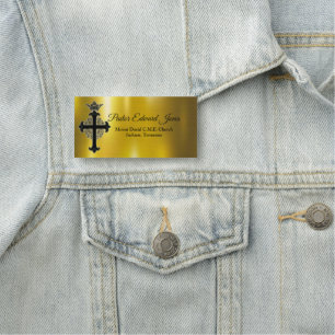 Porte-nom Officier de l'Eglise