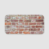Porte-nom Old Brick (Devant)