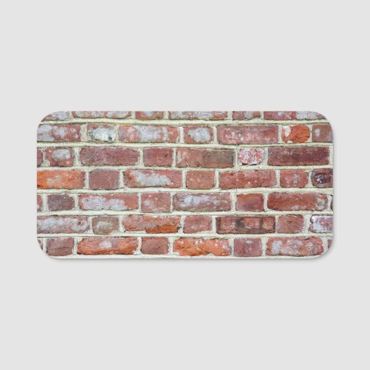 Porte-nom Old Brick (Devant)