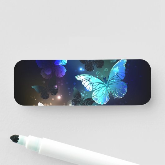 Porte-nom Papillon de nuit (En situation)