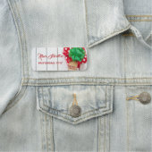 Porte-nom Parfait Beau cadeau de Noël Rouge  (En situation)