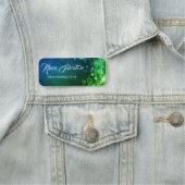 Porte-nom Parfait Beau Éclairage de Noël Vert (En situation)