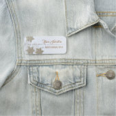 Porte-nom Parfait magnifique ornement de Noël étoile (En situation)