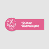 Porte-nom Parfaitement POSH (Devant)