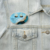 Porte-nom Parties scintillant Lashes, maquilleur de marbre t (En situation)