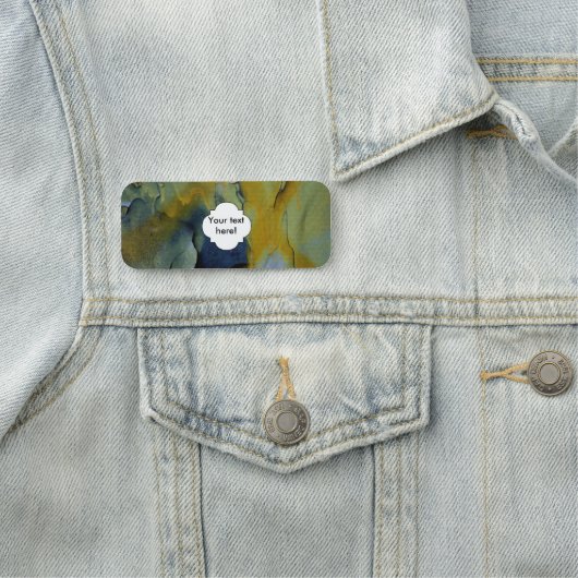 Porte-nom Peinture d'épluchage (En situation)