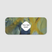 Porte-nom Peinture d'épluchage (Devant)