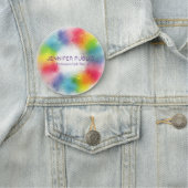 Porte-nom Personnalisé coloré moderne élégant professionnel (En situation)