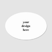 Porte-nom Personnaliser ou Customiser (Devant)