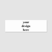 Porte-nom Personnaliser ou Customiser (Devant)