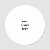 Porte-nom Personnaliser ou Customiser (Devant)