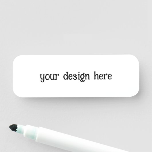 Porte-nom Personnaliser ou personnalisable (En situation)