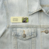 Porte-nom Personnalisez cette adorable chèvre d'élevage (En situation)