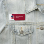 Porte-nom Personnel de construction Thème patriotique Nom Ta (En situation)