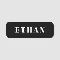 Petite entreprise employé noir et blanc