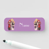 Porte-nom Petites filles Anime Thunder_Cove (En situation)