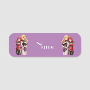 Porte-nom Petites filles Anime Thunder_Cove