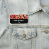 Porte-nom Photo Red Juicy Strawberries (En situation)