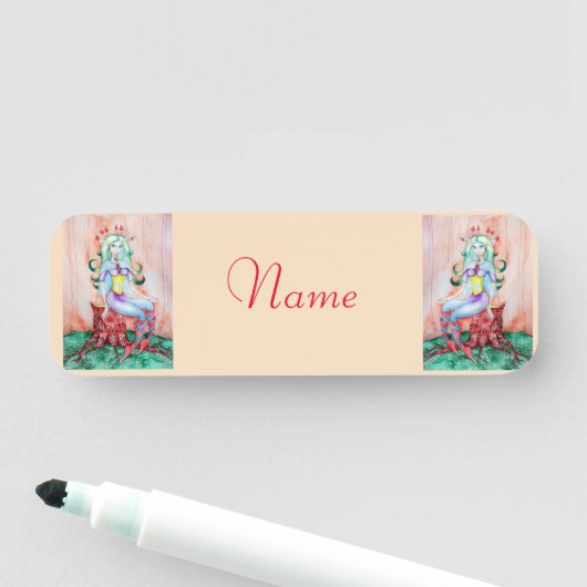 Porte-nom Pixie Imaginaire Fairy Thunder_Cove (En situation)