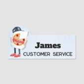 Porte-nom Pizza (Devant)