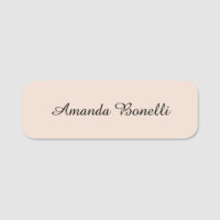 Plaine rose Champagne Simple Minimaliste Moderne