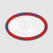 Porte-nom Plat à neige (Devant)