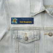 Porte-nom Plat de tournesol Americana Crafty (En situation)