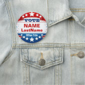 Porte-nom Political Campaign Template (En situation)