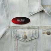 Porte-nom Poste de personnel personnalisé moderne (En situation)