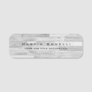 Porte-nom Poste de personnel personnalisé moderne