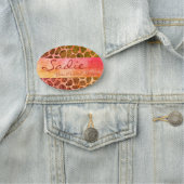 Porte-nom Poster de animal de chandelle (En situation)