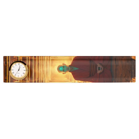 Porte-nom pour bureau (Devant)